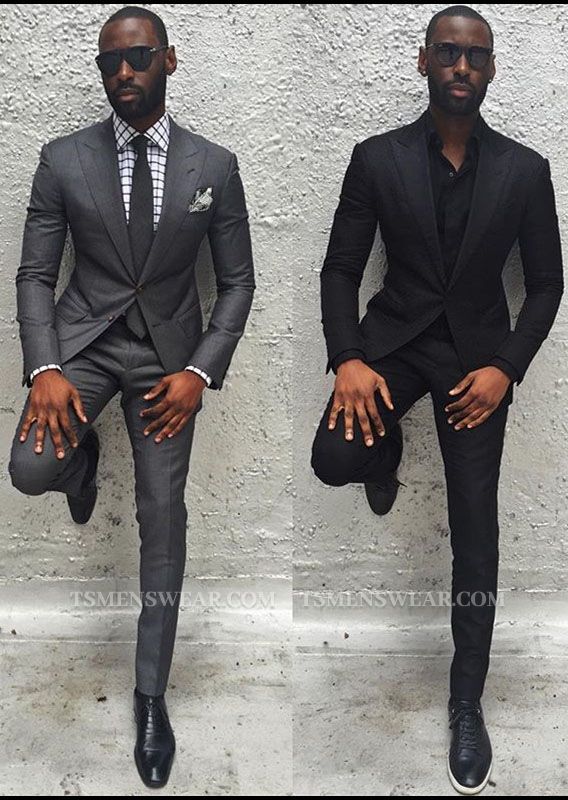 New Arrival Dark Gray Slim Fit Men Suit | Formal Formal Bridegroom Wedding Suits