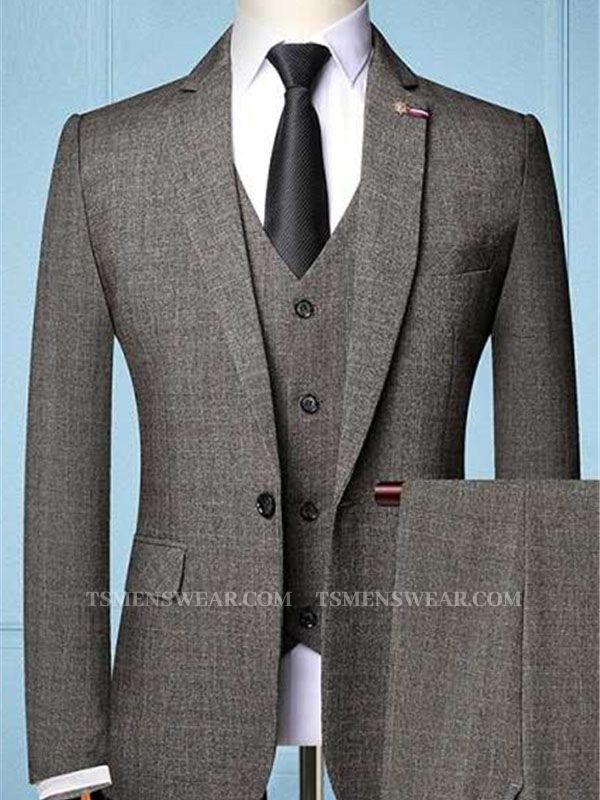 New Business Slim Fit Mens Suit | Fashion Tuxedo with 3 Pieces