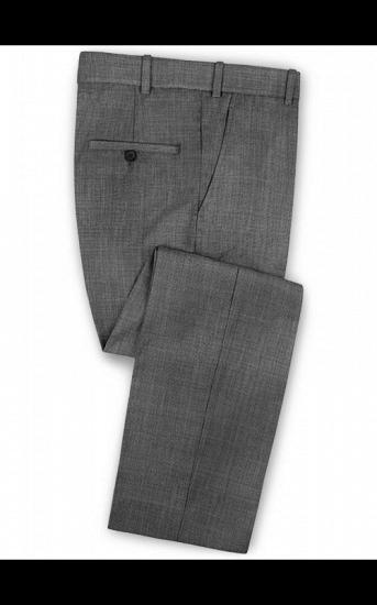 Dark Gray Notch Lapel Men Tuxedo | Formal Stylish Men Suits for Business_3
