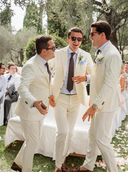 Aidan White Bespoke Best Fitted Wedding Groomsmen Suits
