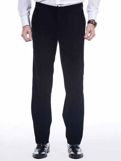 Premium Silk Shawl Lapel Black Velvet Mens Suits Tuxedos for Winter_7