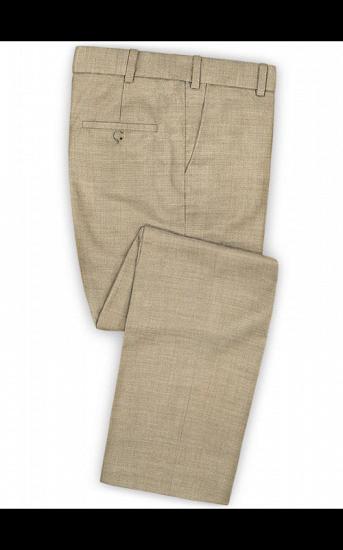 Khaki Business Men Suits | Slim Fit Tuxedo Online_3