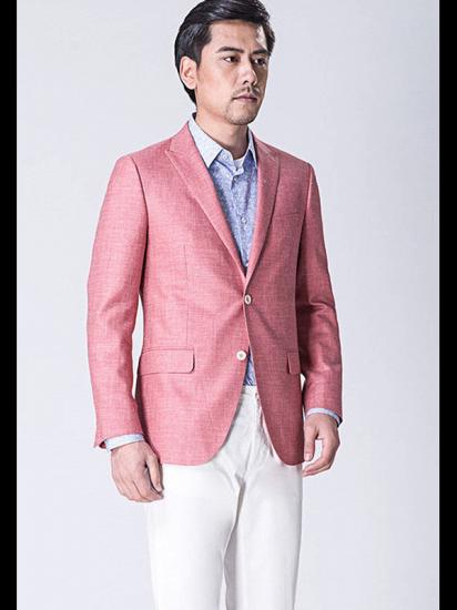 Pink Blended Prom Suits | Dean Slim Fit Blazers for Men_3