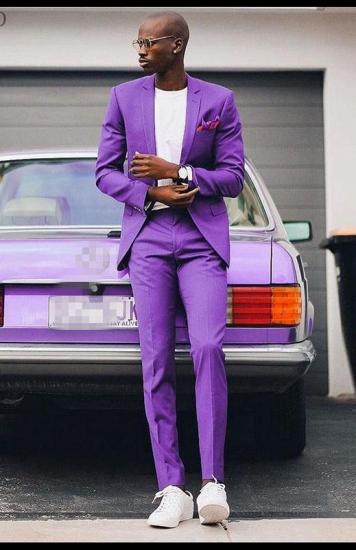 Ezequiel Purple Bespoke Notched Lapel Prom Suits for Boy_1