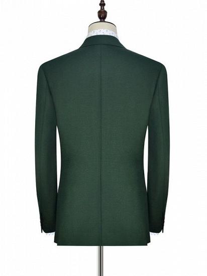 Reid Dark Green Double Breasted Mens Suits for Formal_5