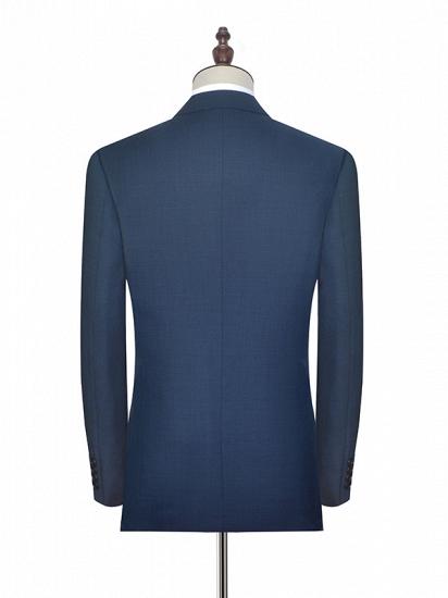 Classic Notch Lapel Navy Suits for Men | Dark Blue Mens Suits for Groomsmen_5