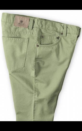 New Men Casual Pants Cotton Business Leisure Pants_3