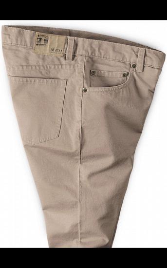 Classic Casual Pants Men Business Long Pants_3