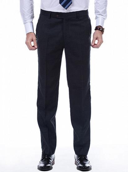 Luxury Plaid Grey Mens Suits | Notch Lapel Suits for Men_7
