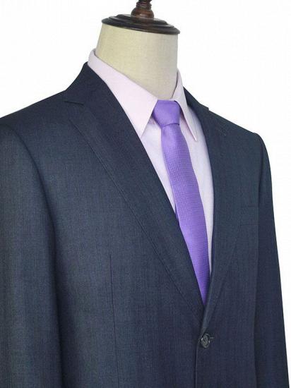 Julio Dark Grey Stripe Pattern Mens Suits for Formal_4