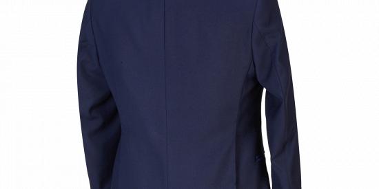 Dylan latest Design Navy Blue Best Fitted Three Pieces Sparkle Men Suits_6