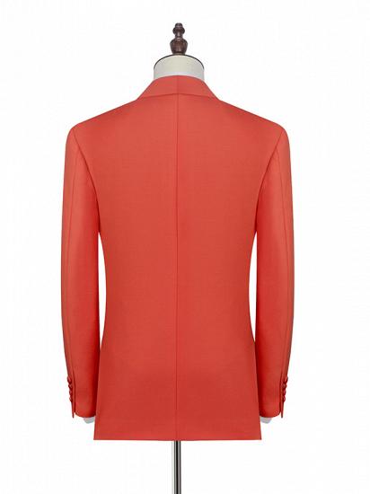 Shawl Lapel Orange Mens Suits | One Button Mens Prom Suits with Pants_5