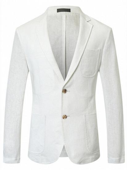 Jesus White Summer Linen Men Blazer Jacket In Stock